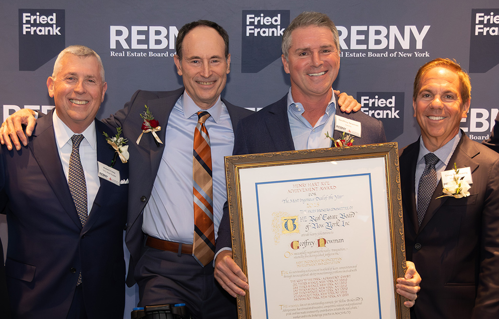 REBNY celebrates Commercial Sales Most Ingenious Deal of the Year awards